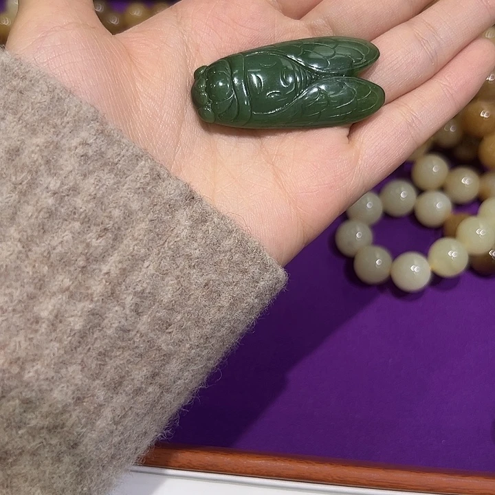 和田玉（碧玉）未镶嵌挂件