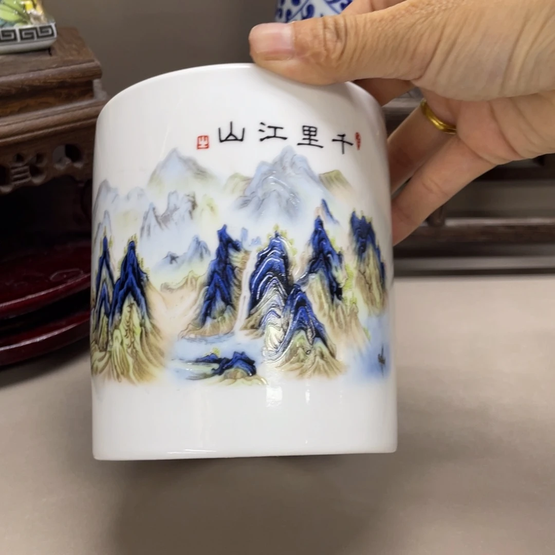 景德镇陶瓷现代工艺品摆件