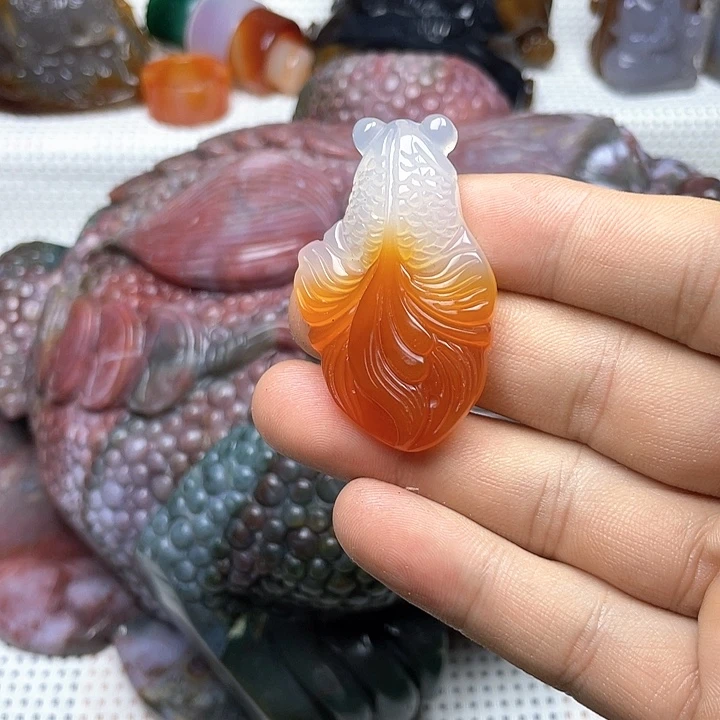 玛瑙/玉髓饰品未镶嵌