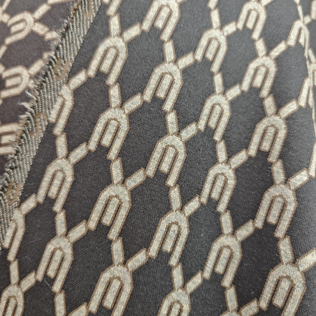 新款精纺高级咖色罗马弹力棉(不支持退换）