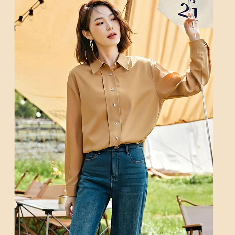 39602【觅系列】纯色衬衫35MX2110A052