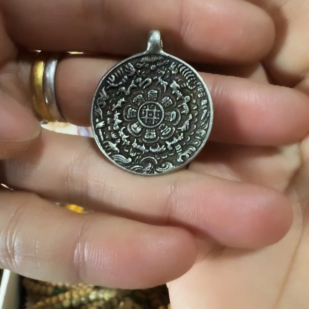 银S925迷你九宫放漏