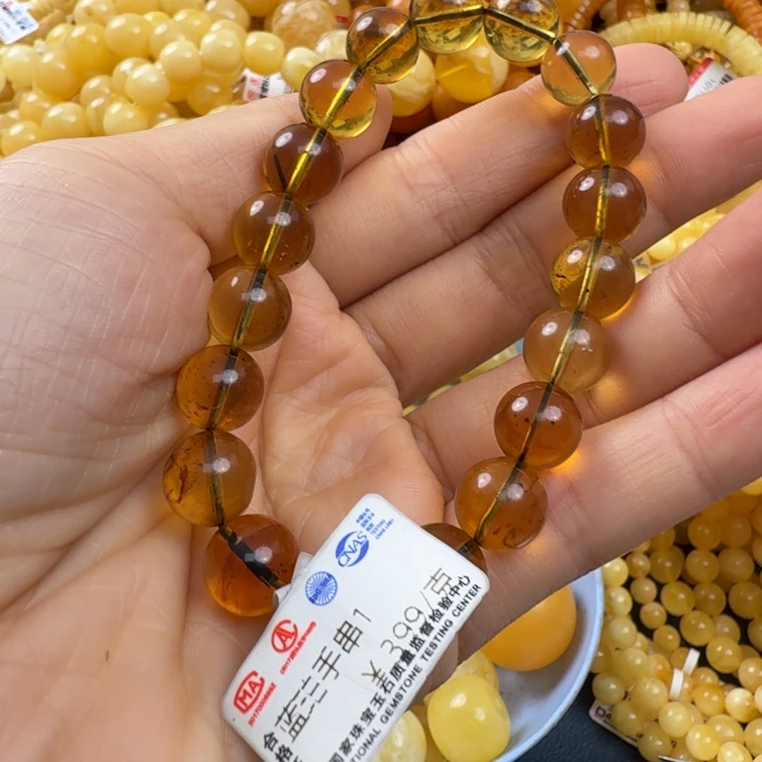 琥珀未镶嵌珠宝奇石