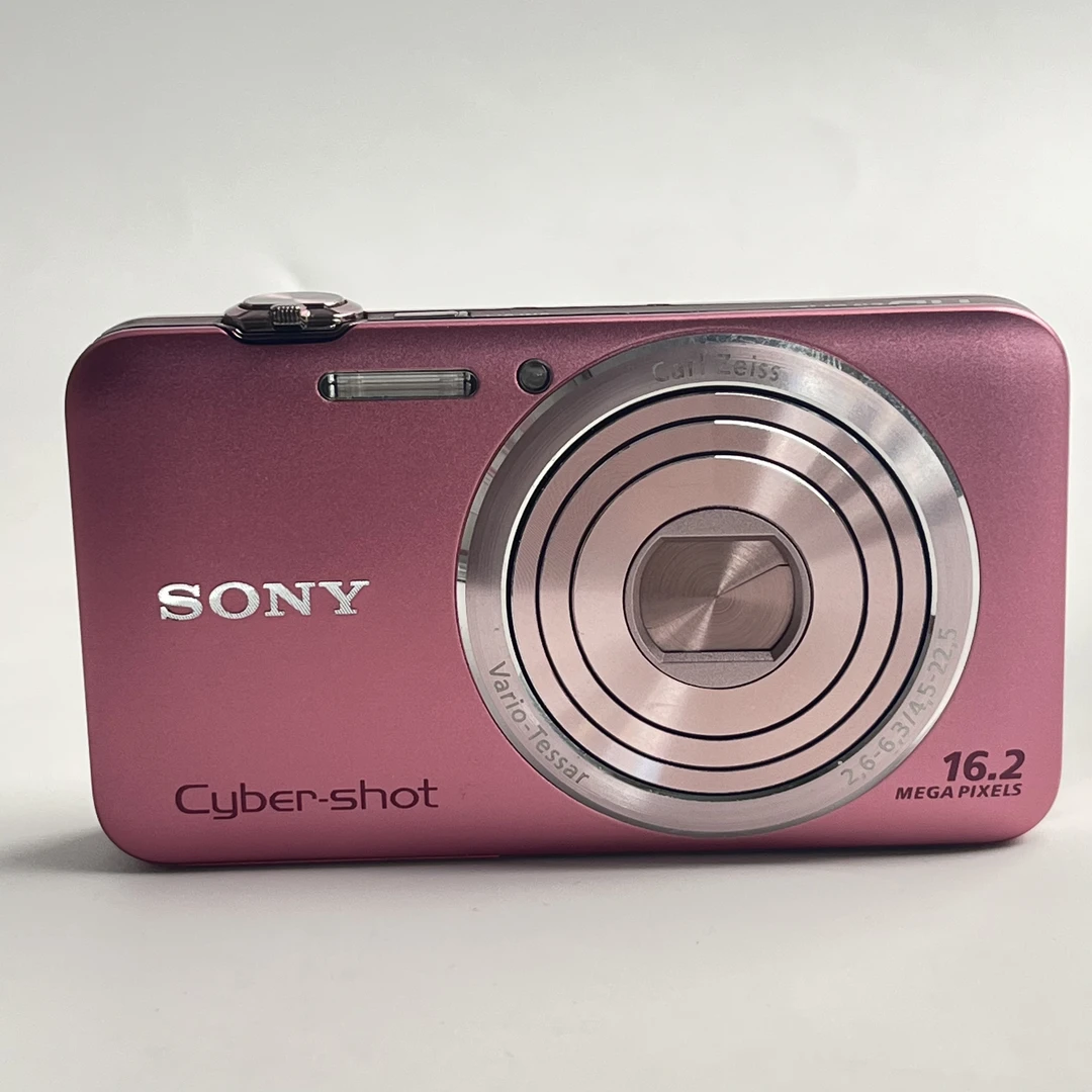 95新 Sony/索尼 日版wx30粉色触屏1620w像素5倍光学变焦复古ccd