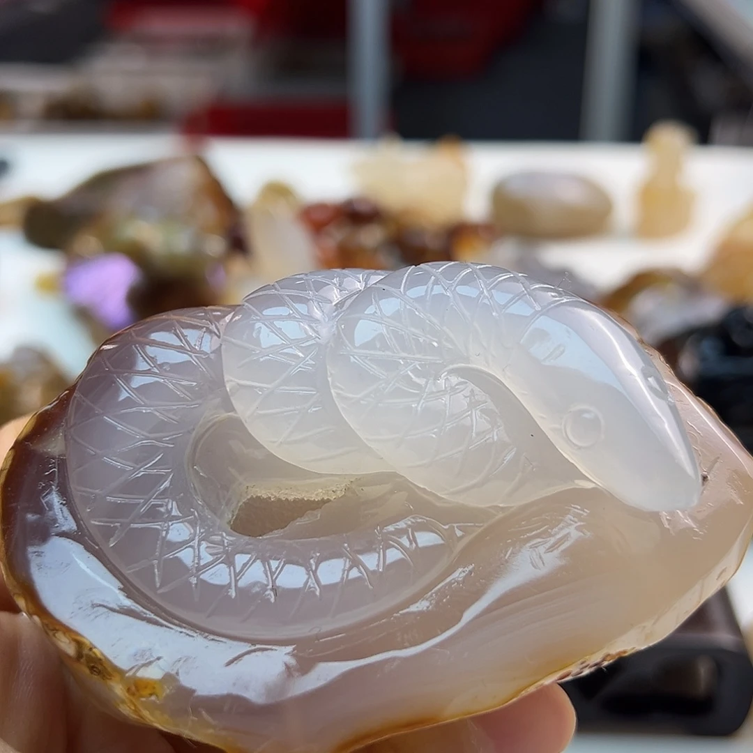 玛瑙/玉髓未镶嵌颈饰