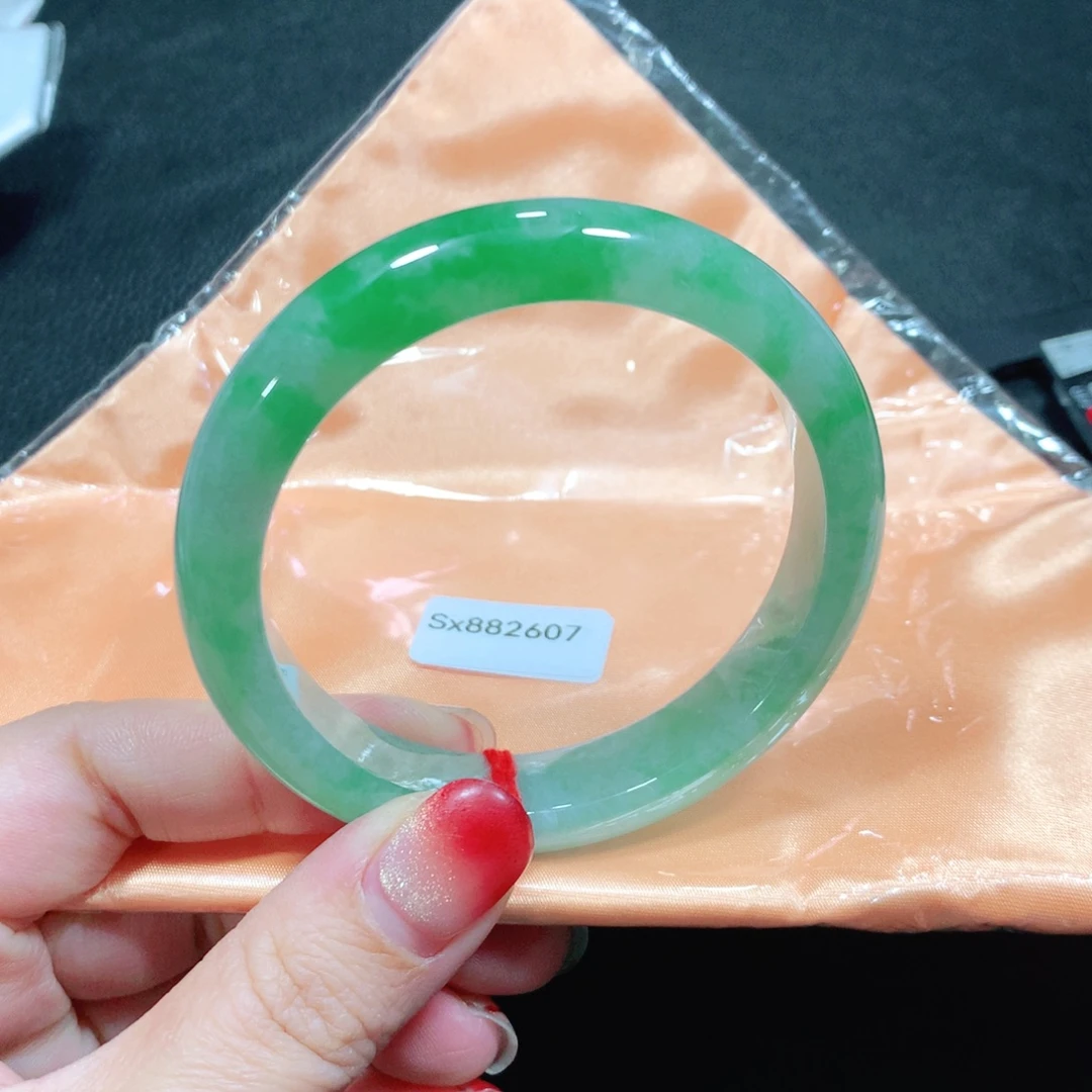 翡翠未镶嵌手镯Sx882607-03