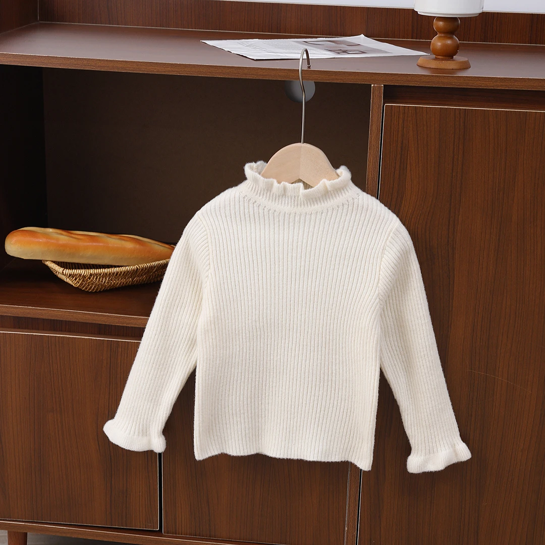 【仿水貂绒不起球】女童打底毛衣针织衫秋冬保暖上衣TXG