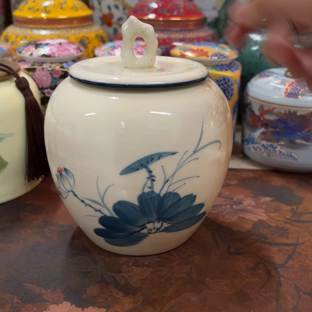 高端款家用茶叶罐