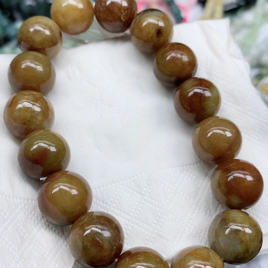 翡翠未镶嵌颈饰珠子