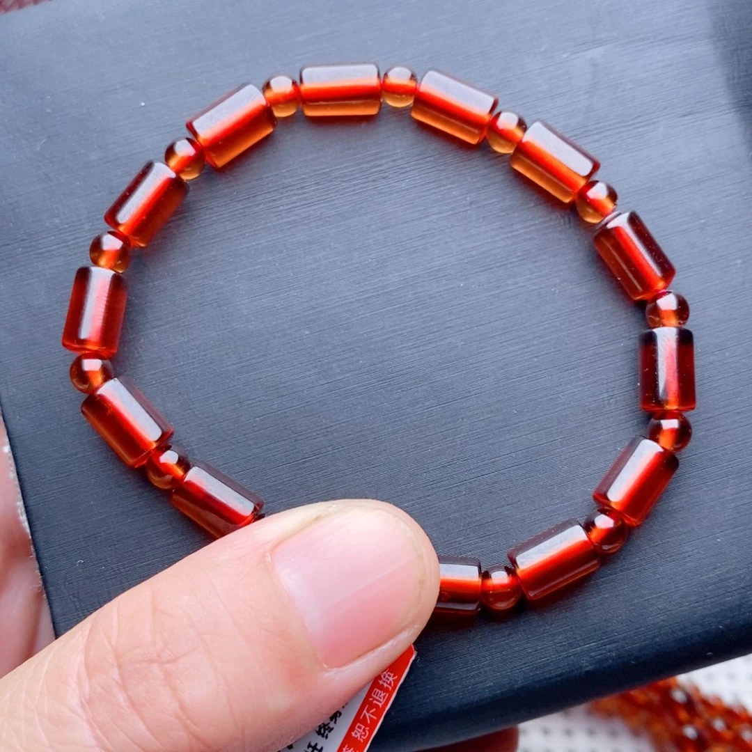 手链未镶嵌石榴石亏米