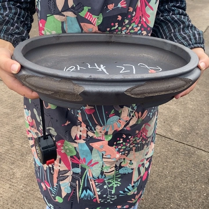 李***旺紫砂花盆自己的事情的吗