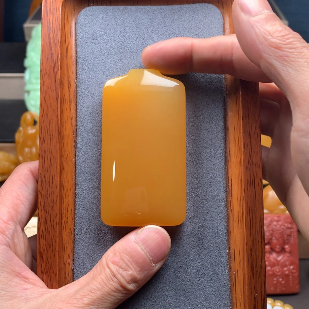 石英质玉无事牌未镶嵌感*