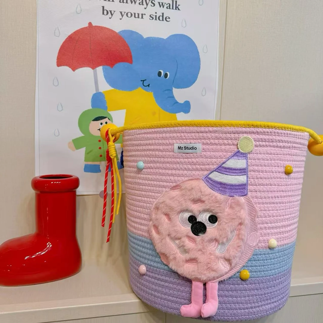 大三拼曲奇机灵珠零食玩具收纳筐