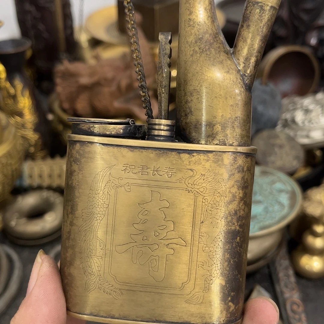 小***哥闪电购铜摆件工艺品
