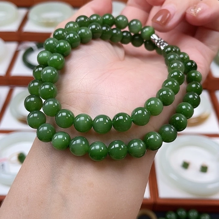 和田玉（碧玉）未镶嵌颈饰