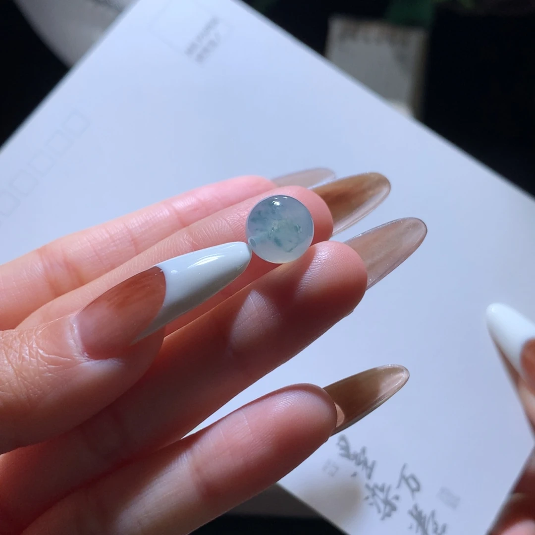 翡翠散珠青花瓷飘蓝花10.6