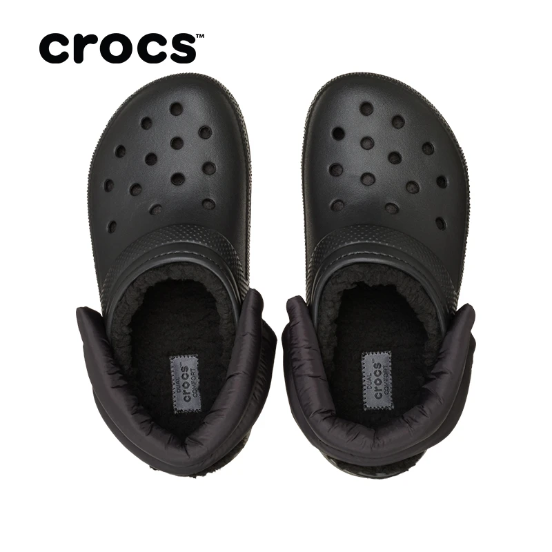 CROCS/卡骆驰【经典蓬蓬暖棉-合并】洞洞鞋流光风男|211979/211980