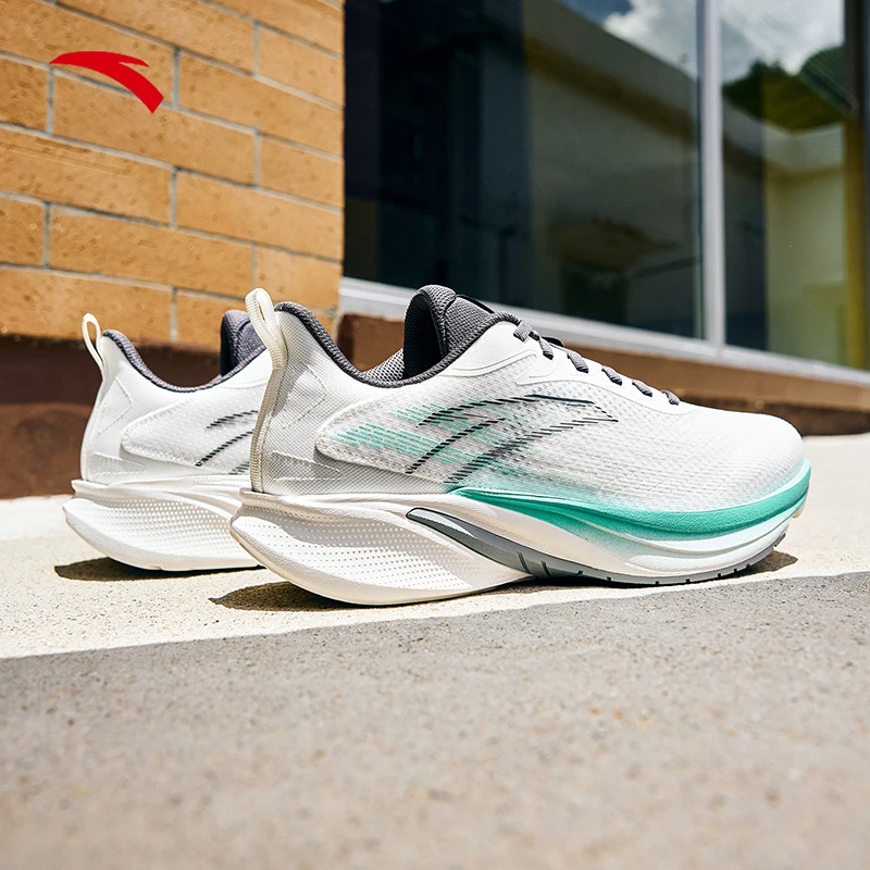 安踏羚跑5代丨缓震耐磨跑步鞋夏季男鞋女鞋透气休闲百搭运动鞋子