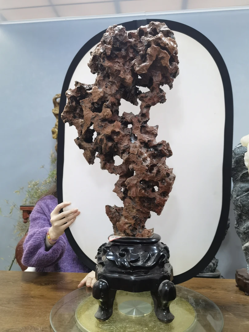 精品新中式创意太湖石摆件（直播间截图发货）
