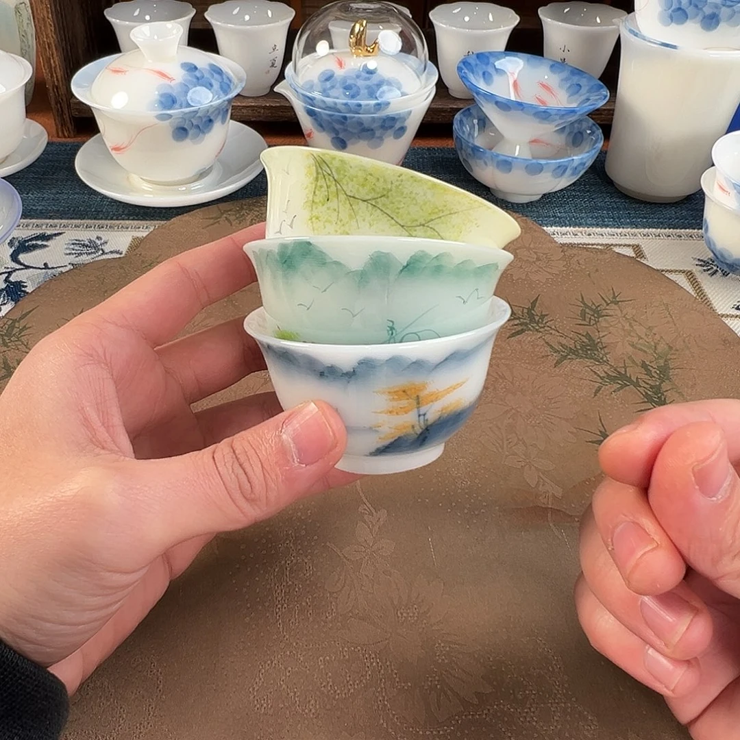 杯子陶瓷璞玉瓷系列产品