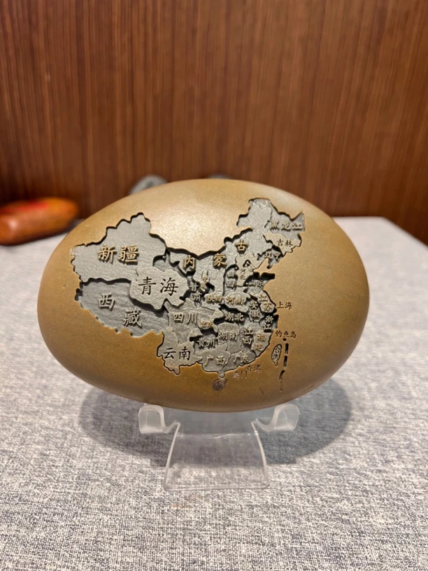 石头雕刻中国地图摆件定制链接