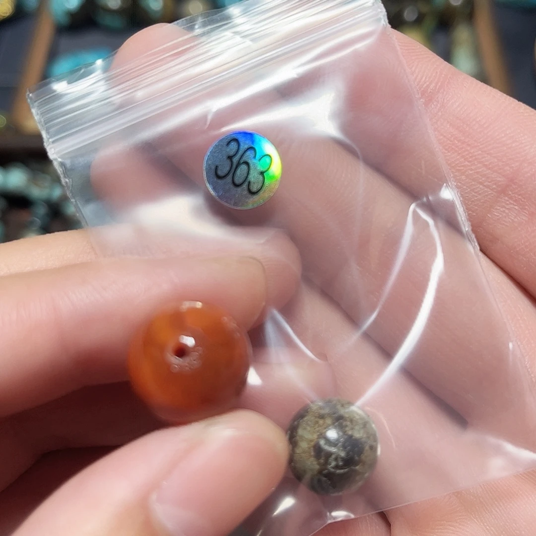 平***新未镶嵌圆珠桶珠老型手串！！玛瑙/玉髓