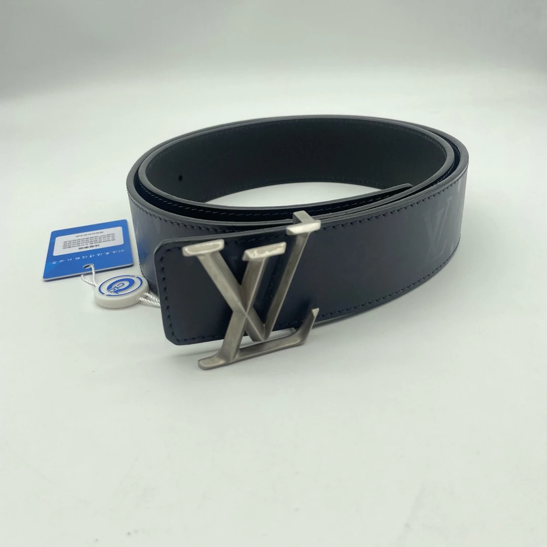 95新 LV lv路易威登菱形扣印花双面皮带90码12912049