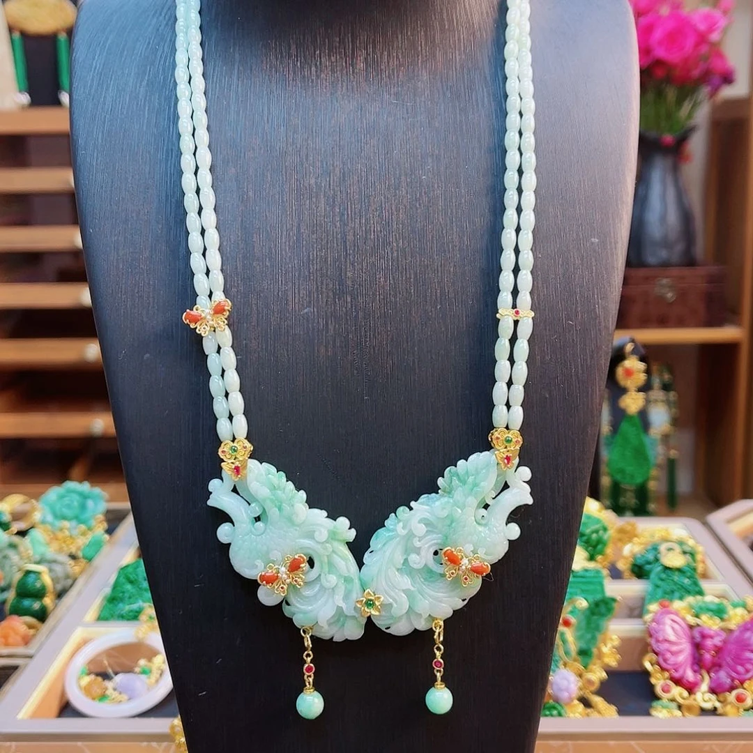 颈饰合金翡翠48小时鉴赏期1