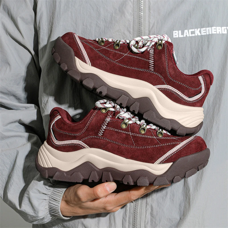 【旗舰新品】2025超火超轻厚底增高多巴胺老爹鞋透气美式高街百搭