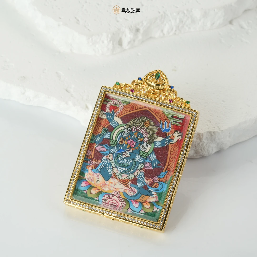 合金吊坠 手工设计六臂大黑天卡卡吊坠多样性发货发一