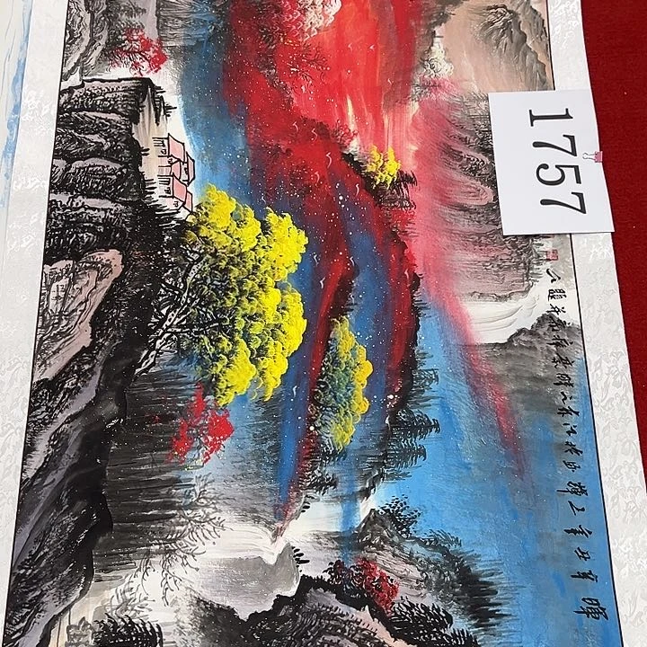 国画国画纯手工纯手绘