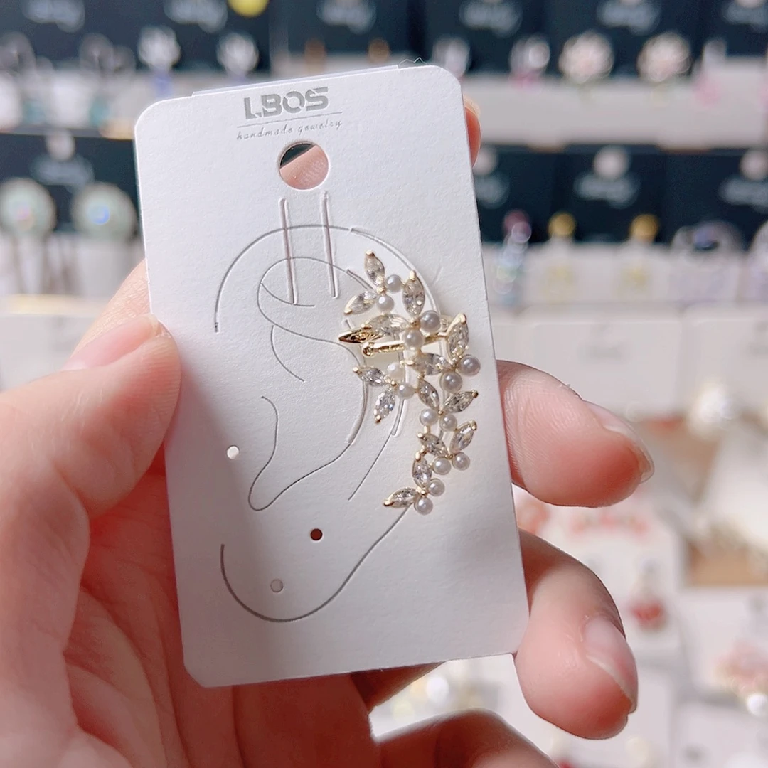 锆石纯铜合金耳环的