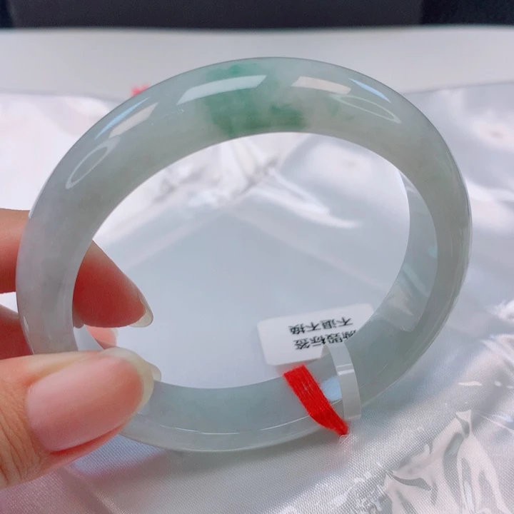 翡翠未镶嵌手镯57+圈