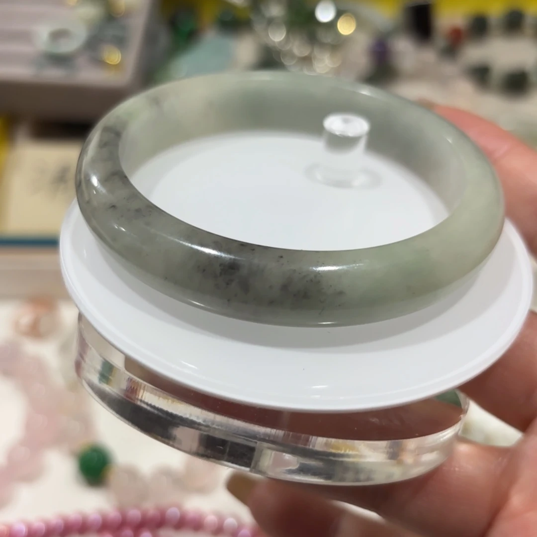 翡翠未镶嵌手镯58.3