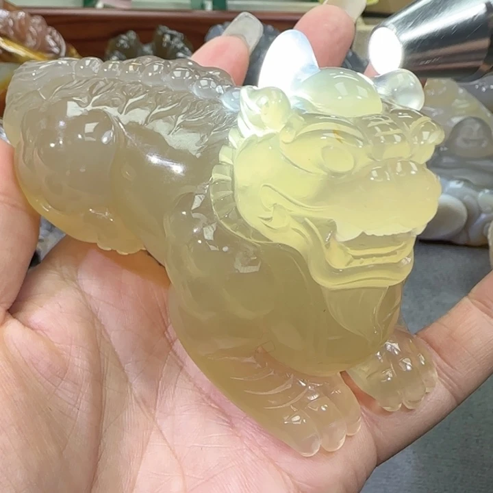 玛瑙/玉髓合金摆件