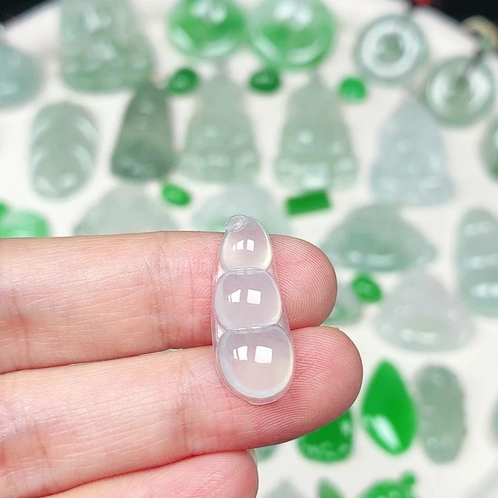 翡翠裸石缅甸天然A货翡翠