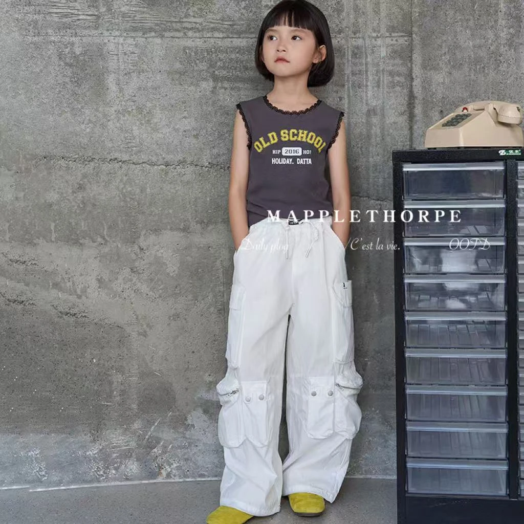 S0552 夏季新款酷飒风工装裤