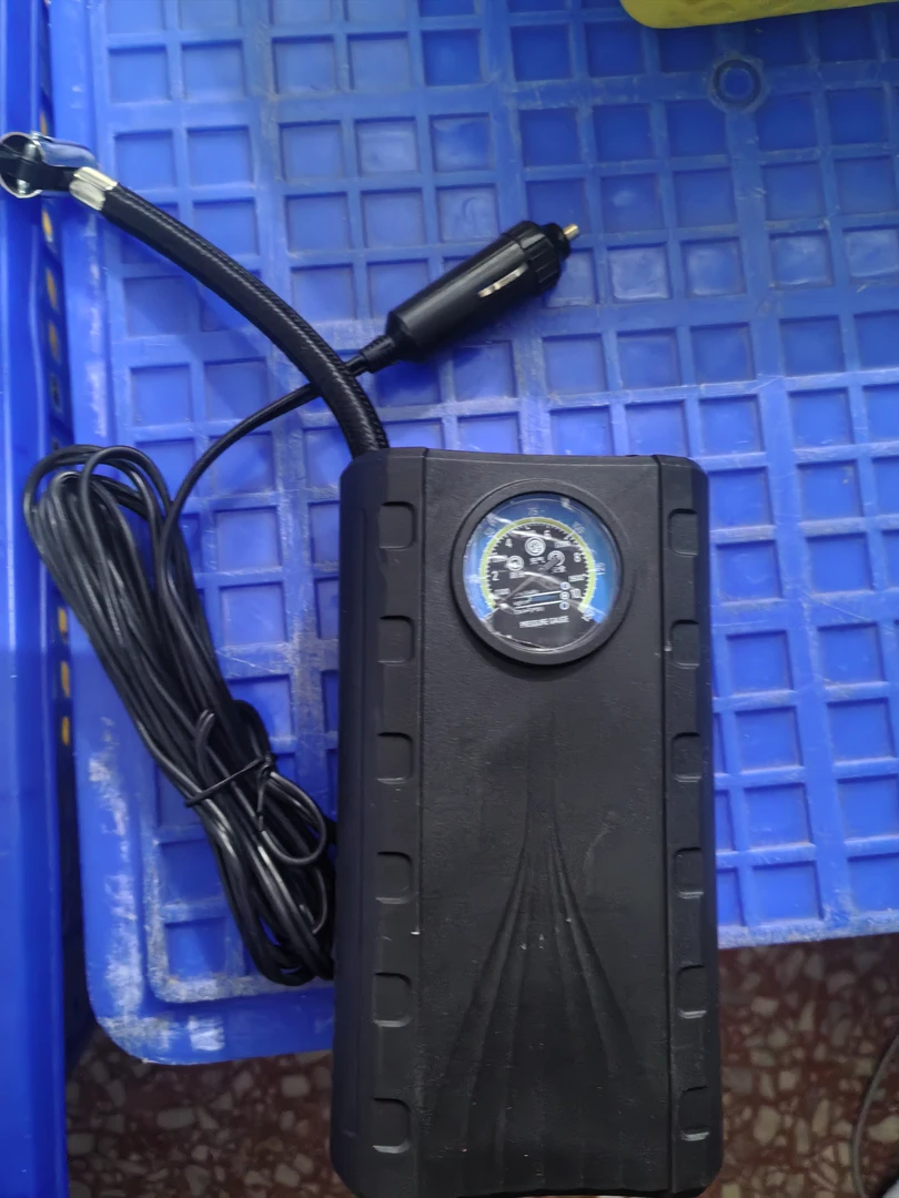 车载便携式电动充气泵车家两用工艺无线数显自动充气