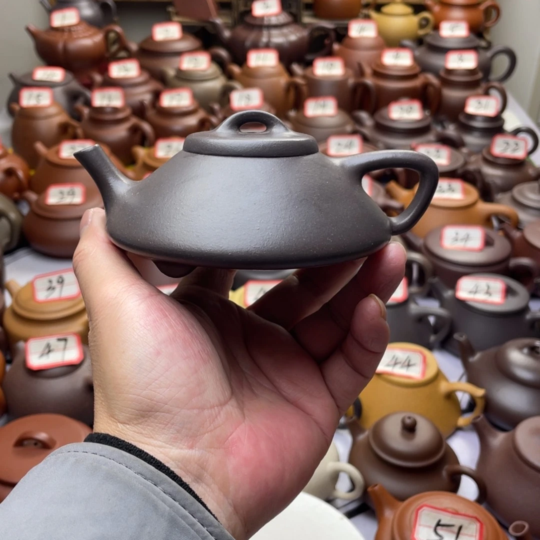 茶壶紫砂宜兴紫砂半手工