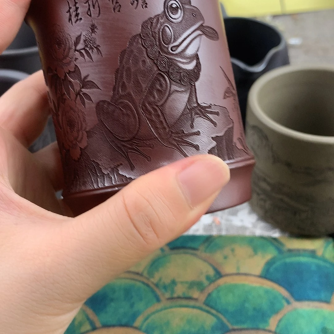 巨***享茶杯紫砂高端主人杯