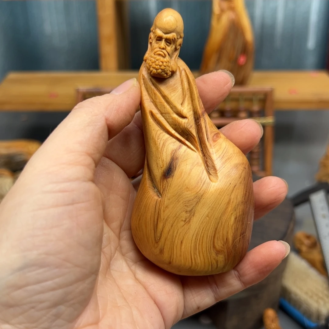 ****-木崖柏木摆件手把件，