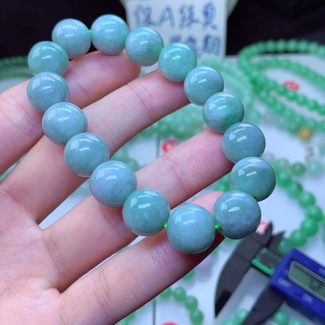 翡翠毛衣链未镶嵌