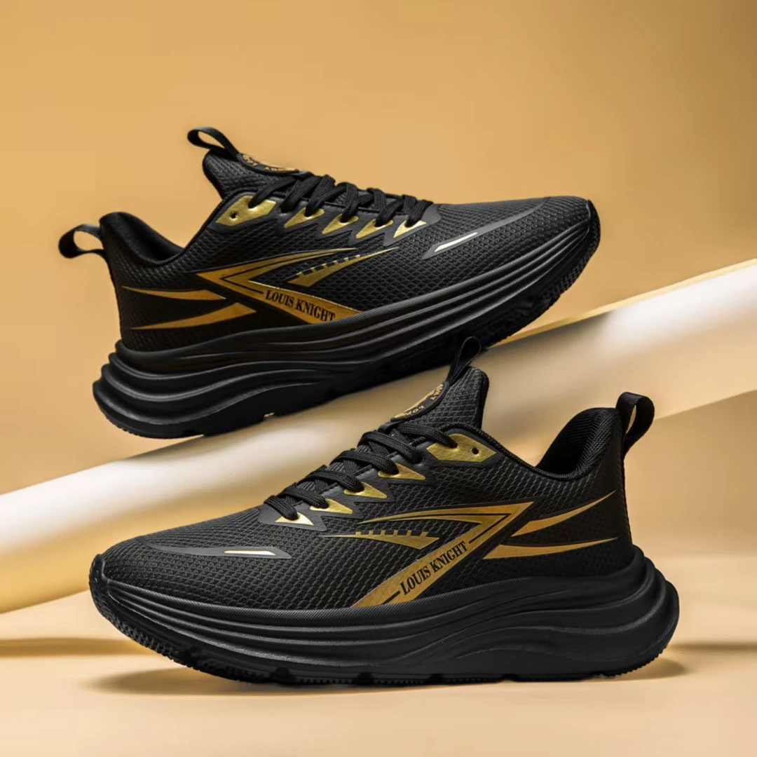 冬款加棉超轻防滑防水减震回弹男女休闲运动跑鞋LY-6678（Q）