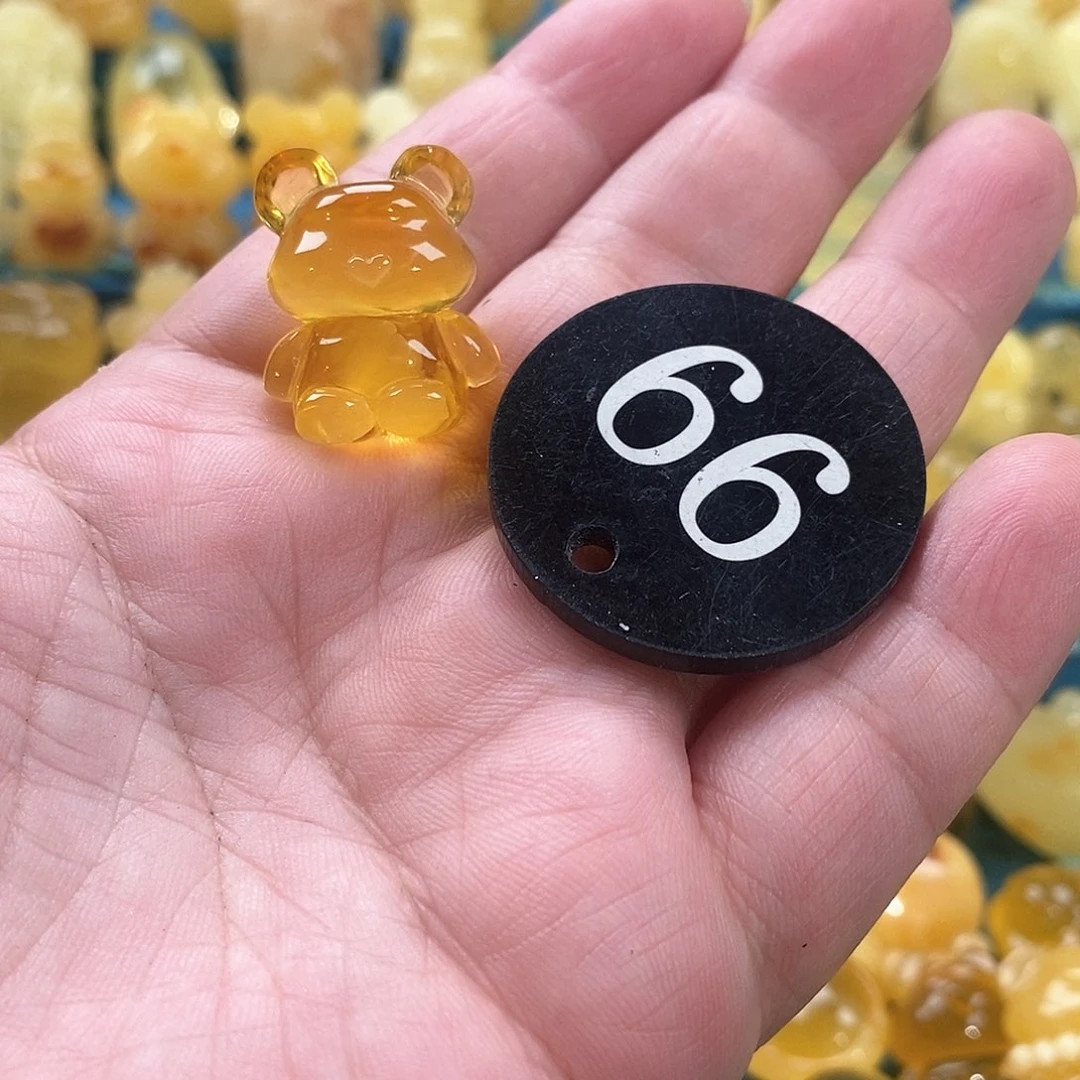 未镶嵌蜜蜡裸石幽*居裸石