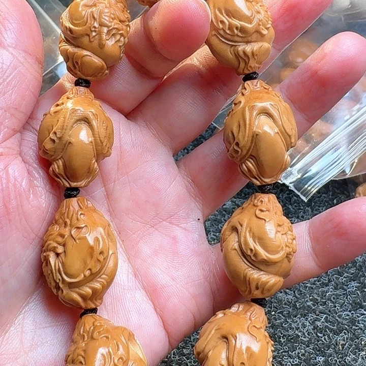 橄榄核吊坠橄榄钟馗