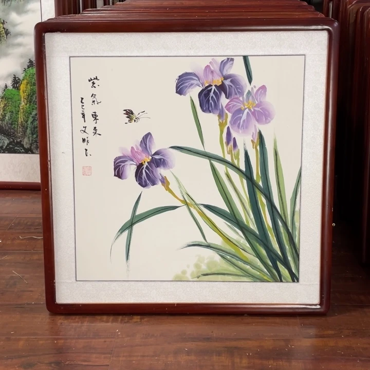 国画带框尺寸63*63厘米