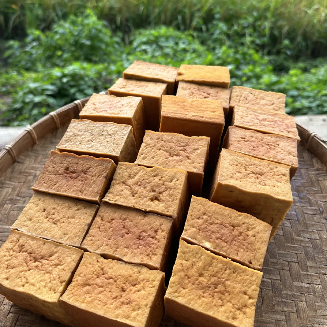 湘西农家特色烟熏干豆腐