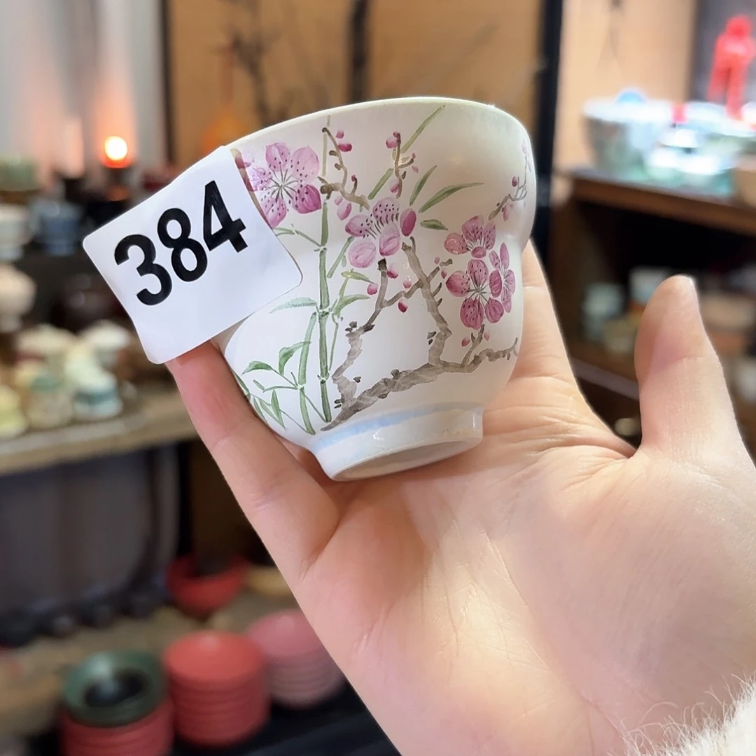 张*舒等烟雨陶瓷手作杯子384