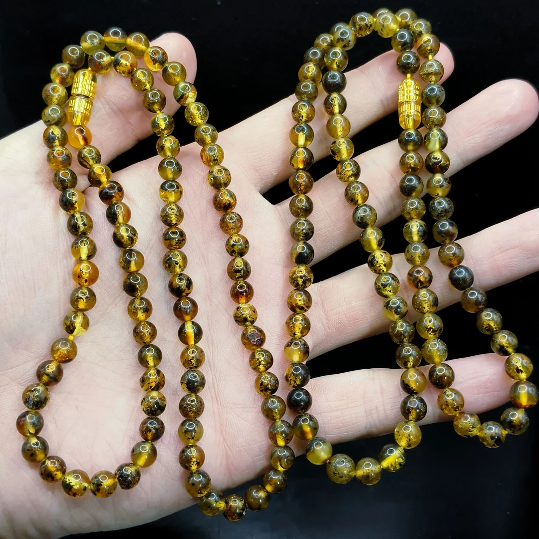 【李想精选】琥珀公主链M7【多样性发其一】约6mm