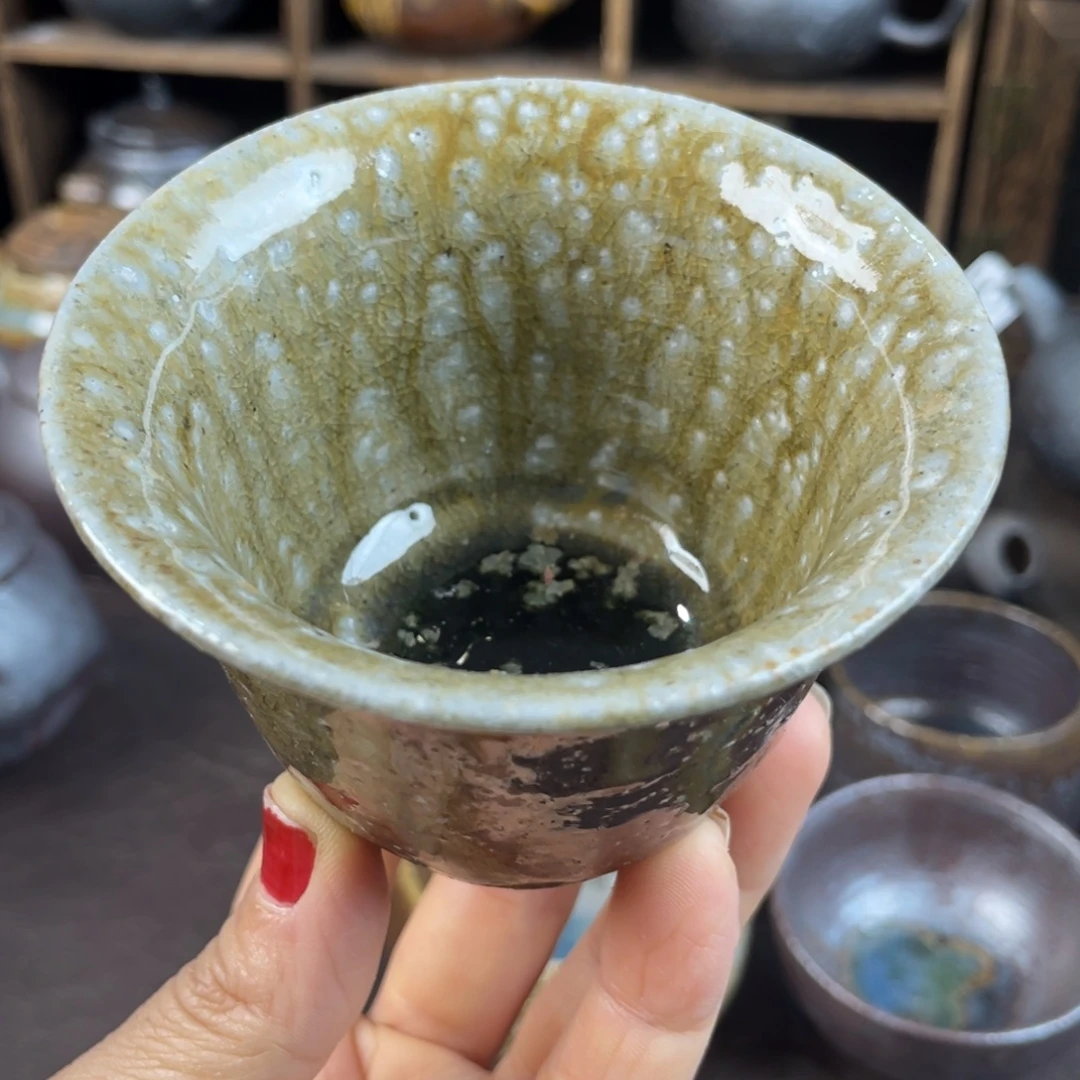 柴烧茶器主人杯杯
